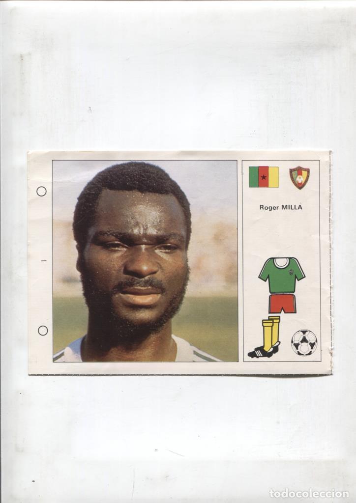 C&oacute;mics: Cromos Bruguera Mundial 1982 numero 041: Roger Milla de Camerun -