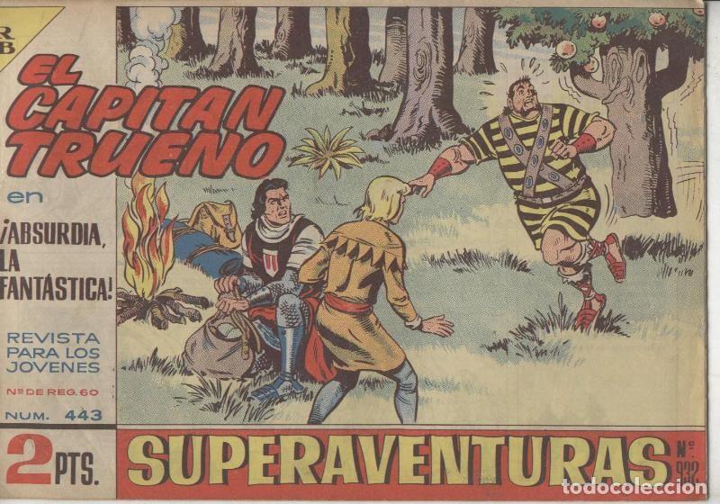 Comics: Bruguera: El Capitan Trueno original numero 443 - Martinez Osete