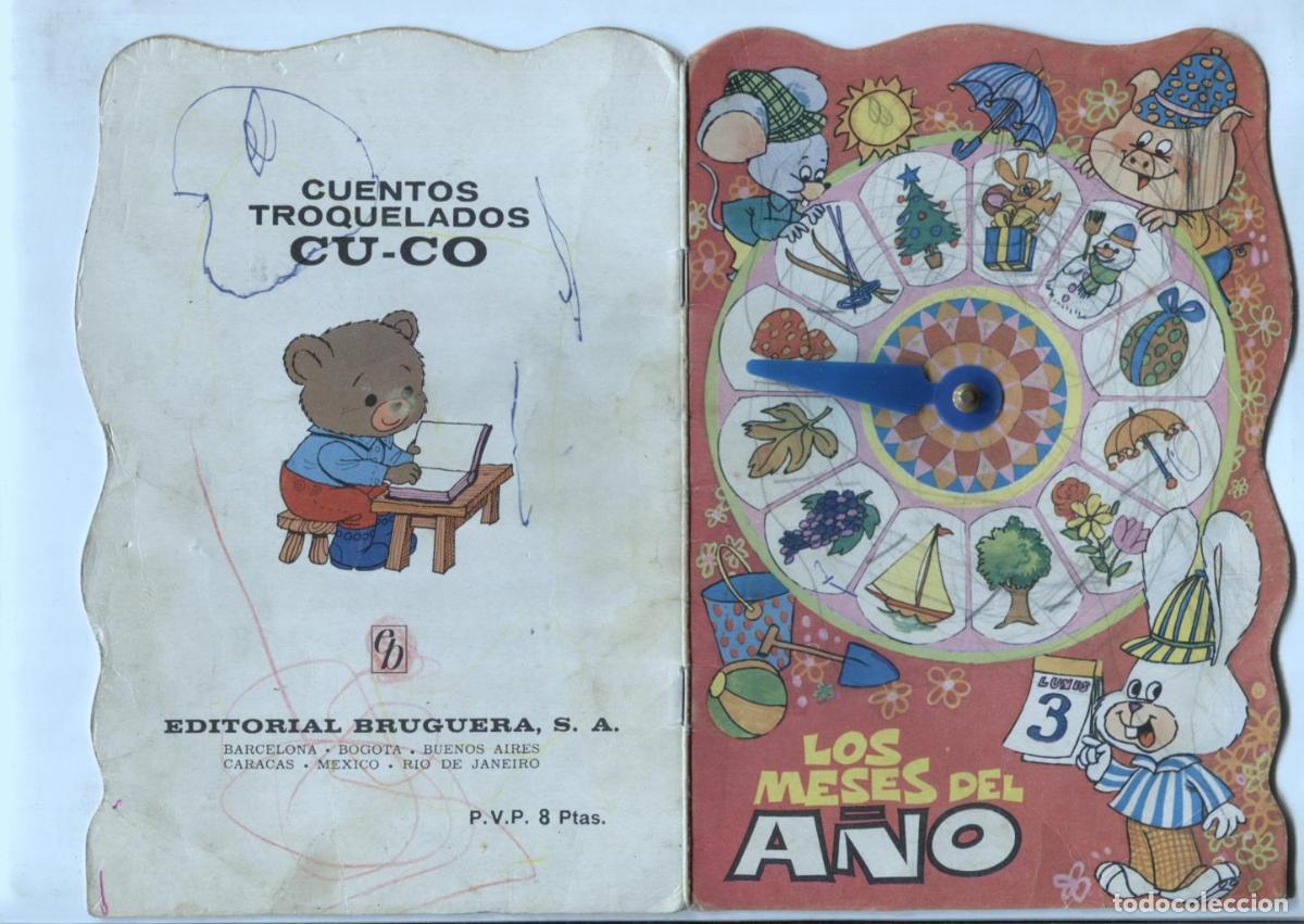 Comics: Cuentos troquelados Cu-Co numero 8: Los meses del a&ntilde;o - varios