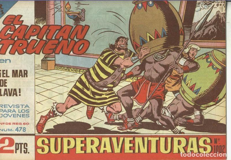 C&oacute;mics: Bruguera; El Capitan Trueno original numero 478: El mar de lava - Martinez Osete