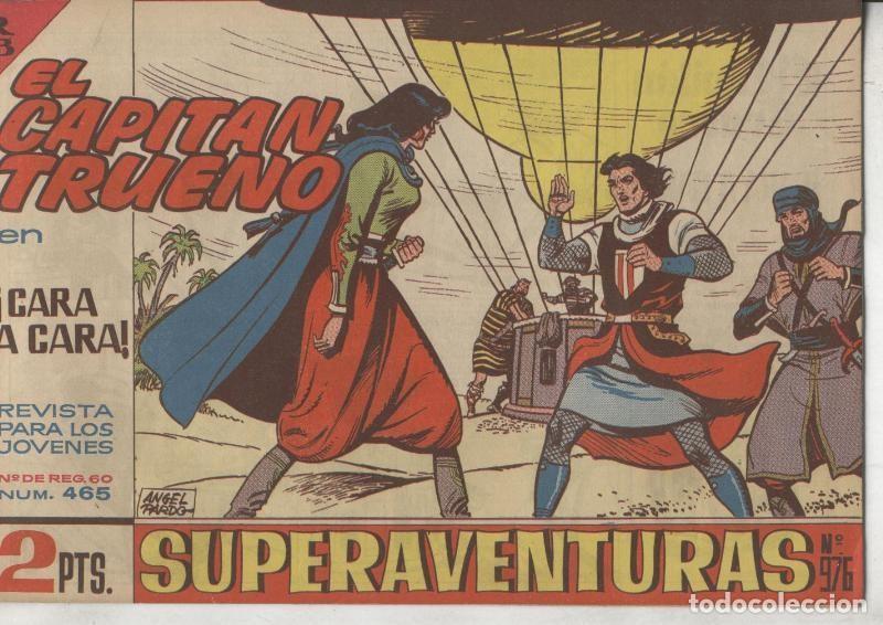 Comics: Bruguera: El Capitan Trueno original numero 465: Cara a cara - Angel Pardo