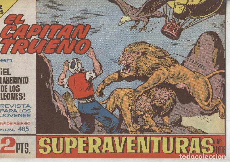 C&oacute;mics: Bruguera: El Capitan Trueno original numero 485: (numerado 2 en trasera) - Martinez Osete