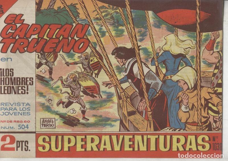 Comics: Bruguera: El Capitan Trueno original numero 504 - Angel Pardo
