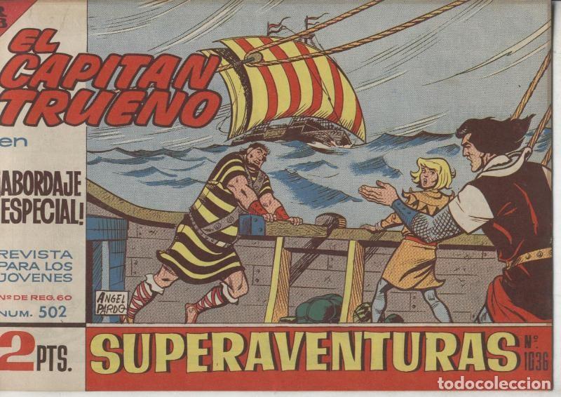 Comics: Bruguera: El Capitan Trueno original numero 502 - Angel Pardo