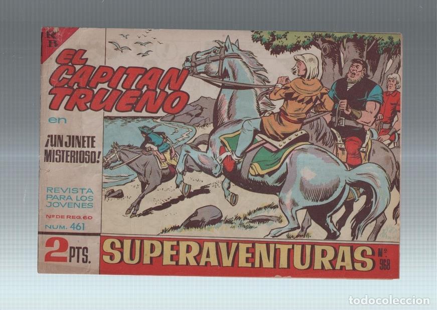 Comics: El Capitan Trueno original numero 461: Un jinete misterioso (numerado 2 en trasera) - Angel Pardo