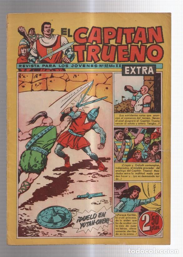 Comics: El Capitan Trueno Extra numero 092: (numerado 2 en trasera) - varios