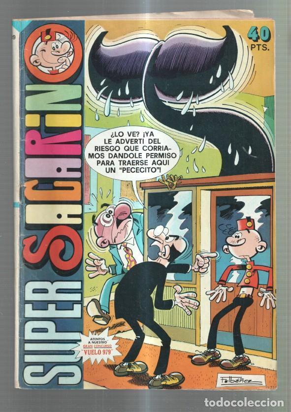 Comics: Super Sacarino numero 39: Sherlock Lopez: el regreso de mil caras (gabi, 13 paginas( - varios
