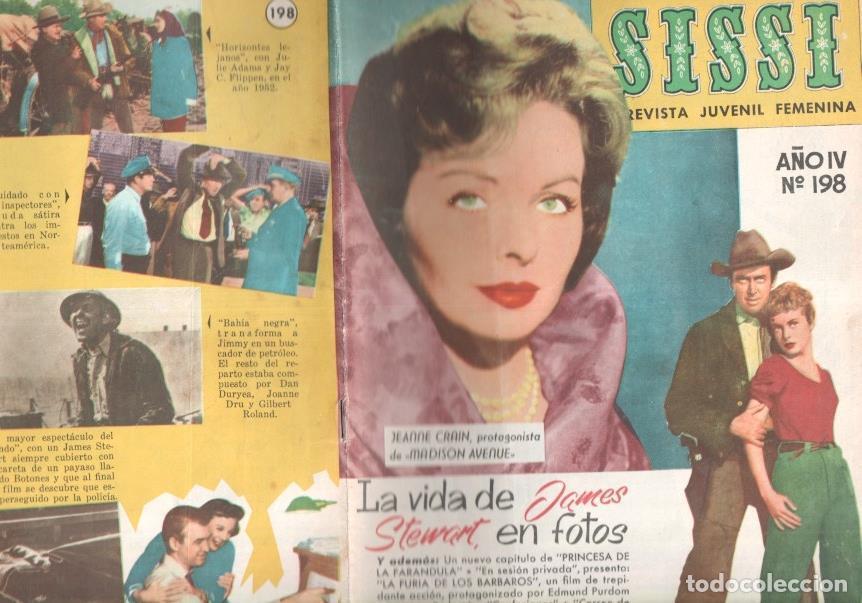 Fumetti: Sissi revista numero 198: James Stewart en fotos - Varios
