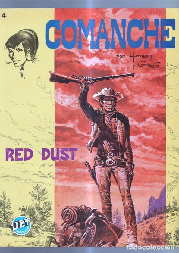 C&oacute;mics: Jet Bruguera numero 04: Comanche: Red Dust - Hermann - Foto 1