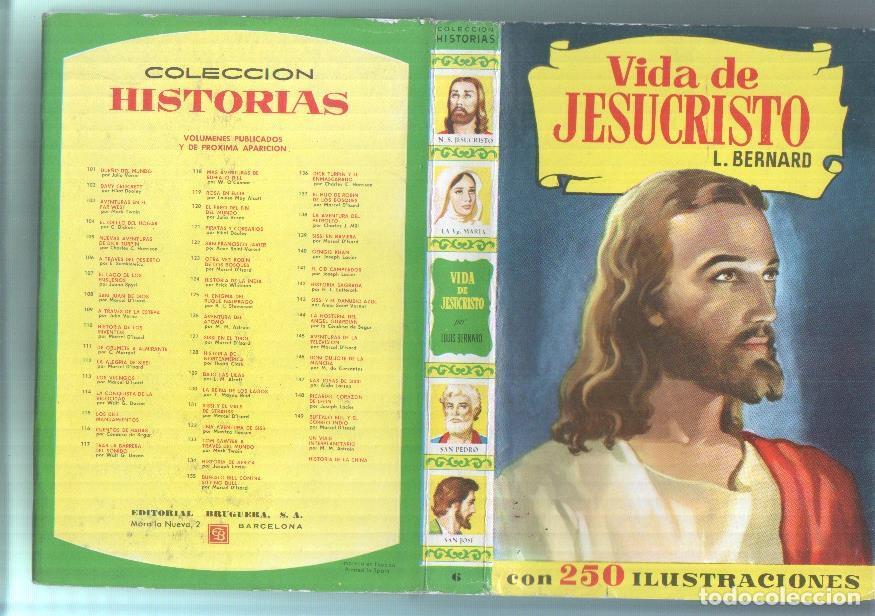 Comics: Coleccion Historias numero 06: Vida de Jesucristo - L.Bernard-dibujos: Angel Pardo