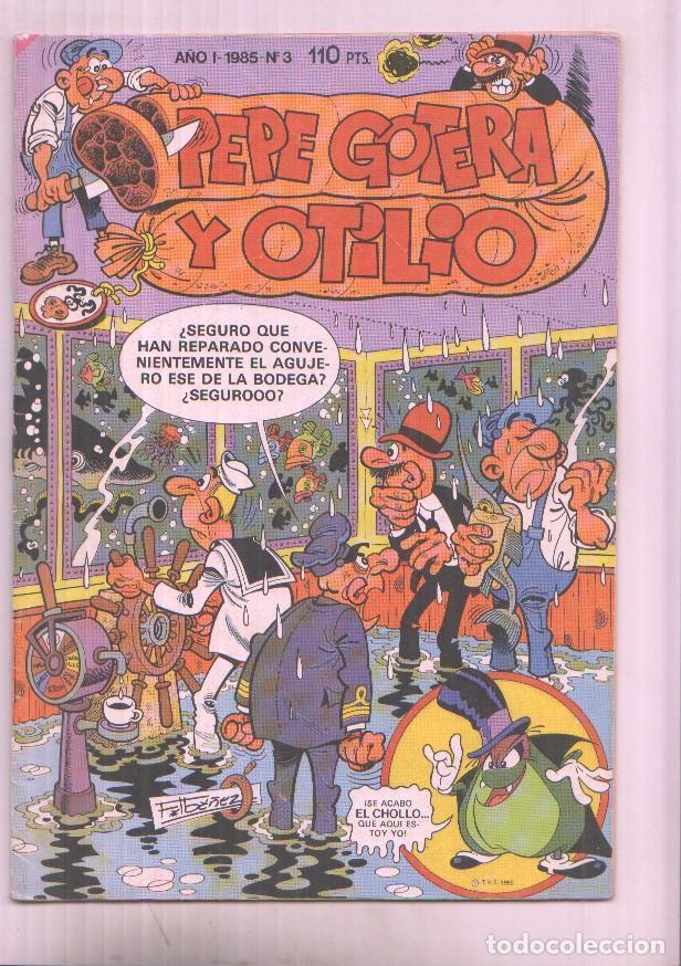 Comics: Pepe Gotera y Otilio numero 03: Celos (agencia, 12 paginas) - varios