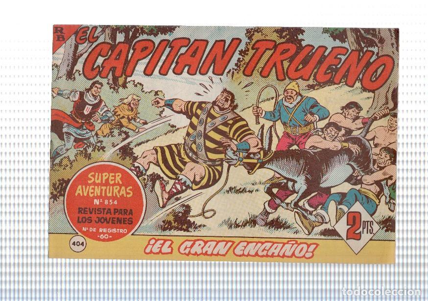 Comics: Bruguera: El Capitan Trueno original numero 404: El gran enga&ntilde;o - Angel Pardo y Victor Mora