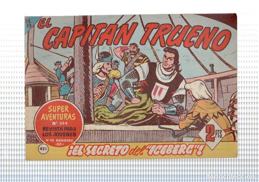 Comics: Bruguera: El Capitan Trueno original numero 421: El secreto del Iceberg - Angel Pardo y Victor Mora