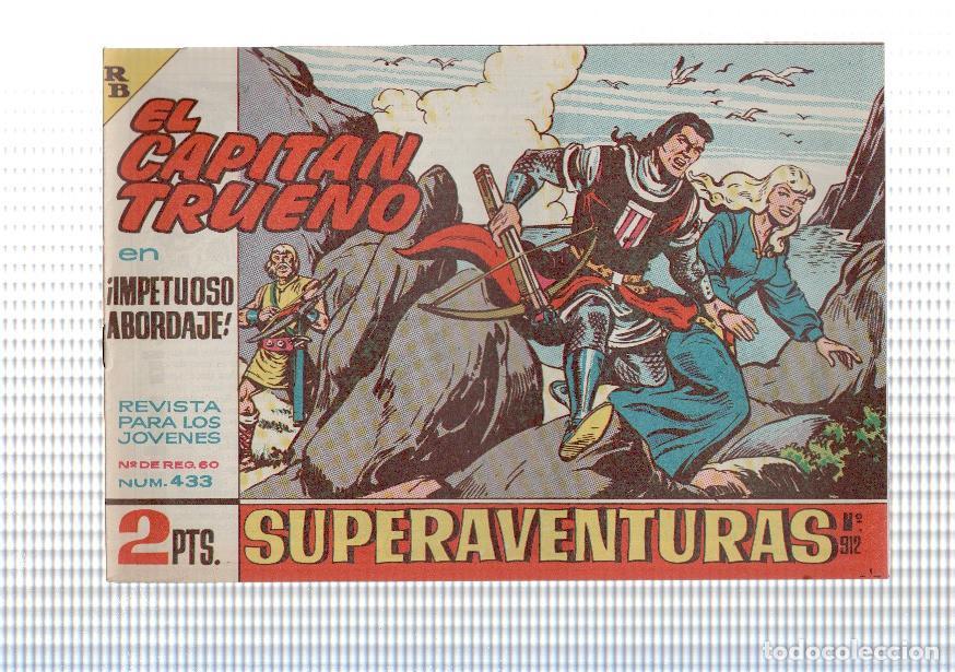 Comics: Bruguera: El Capitan Trueno original numero 433: Impetuoso abordaje - Angel Pardo y Victor Mora