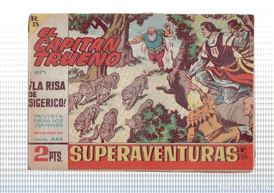 C&oacute;mics: Bruguera: El Capitan Trueno original numero 444: La risa de Sigerico - Angel Pardo y Victor Mora