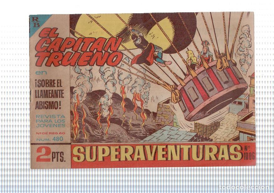 Comics : Bruguera: El Capitan Trueno original numero 480: Sobre el llameante abismo - Angel Pardo y Victor Mo