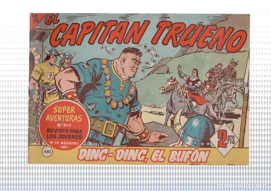 Comics: Bruguera: El Capitan Trueno original numero 410: Ding-Ding, el bufon - Angel Pardo y Victor Mora