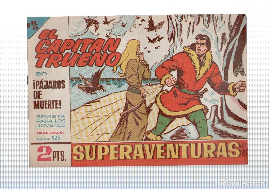 Comics : Bruguera: El Capitan Trueno original numero 425: Pajaros de muerte - Angel Pardo y Victor Mora