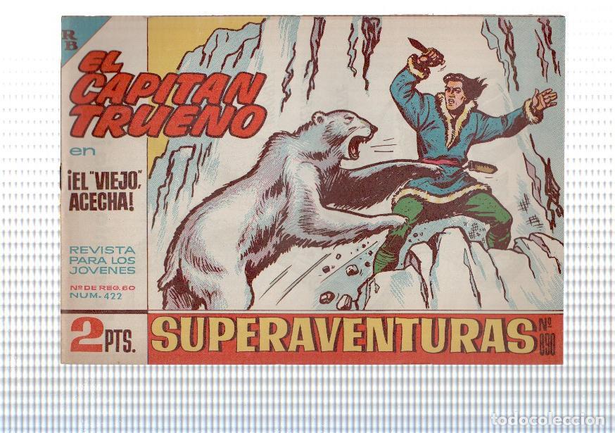 Comics: Bruguera: El Capitan Trueno original numero 422: El viejo acecha - Angel Pardo y Victor Mora
