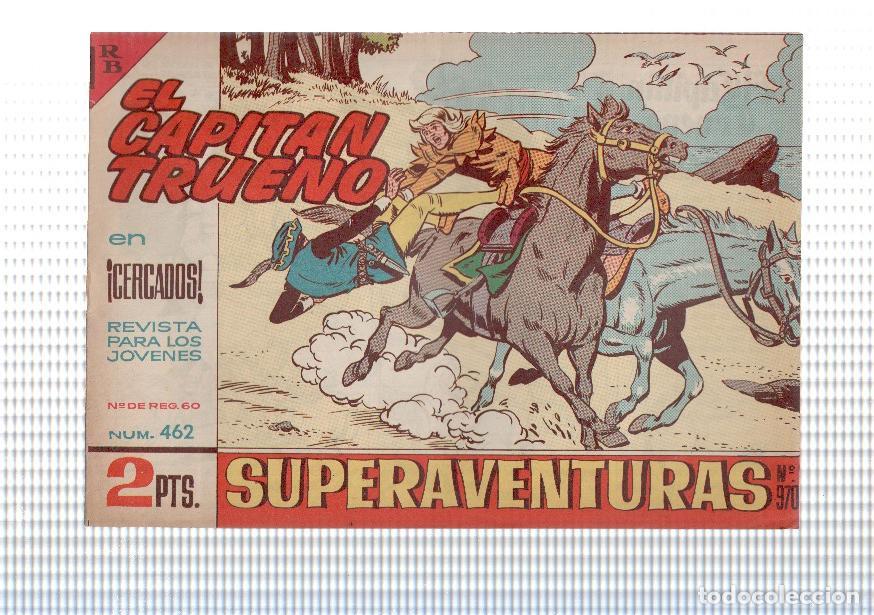 Comics : Bruguera: El Capitan Trueno original numero 462: Cercados - Angel Pardo y Victor Mora