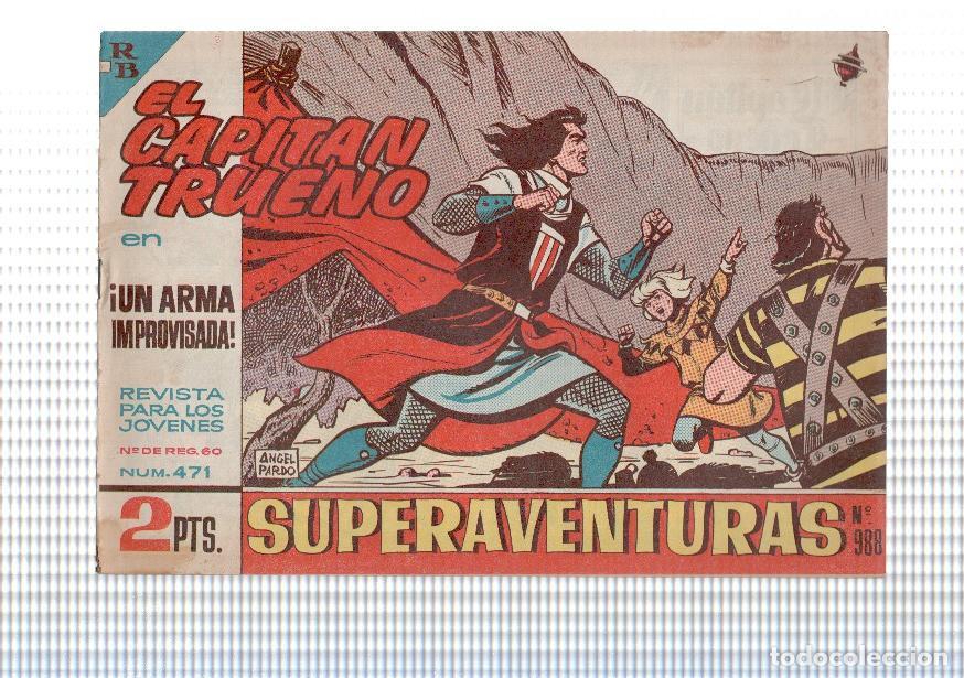 Comics: Bruguera: El Capitan Trueno original numero 471: Un arma improvisada - Angel Pardo y Victor Mora