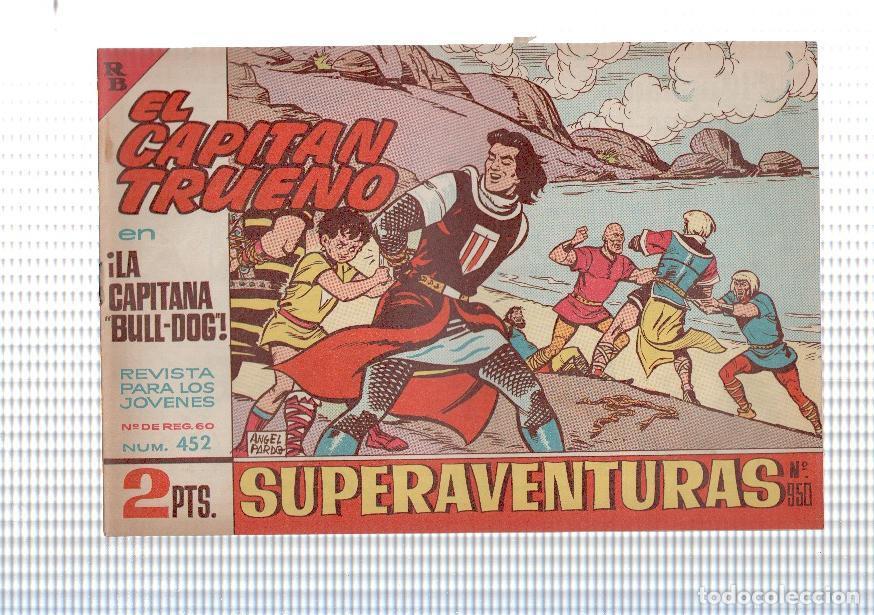 Comics: Bruguera: El Capitan Trueno original numero 452: La capitana Bull-Dog - Angel Pardo y Victor Mora