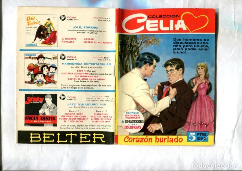C&oacute;mics: Coleccion Celia numero 011: Corazon burlado (dibujos de Jorge Badia)