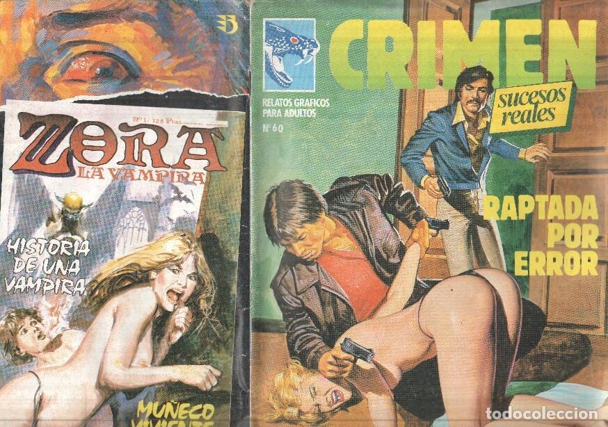Fumetti: Crimen de Ediciones Zinco numero 060: (numerado 1 en interior) - Varios