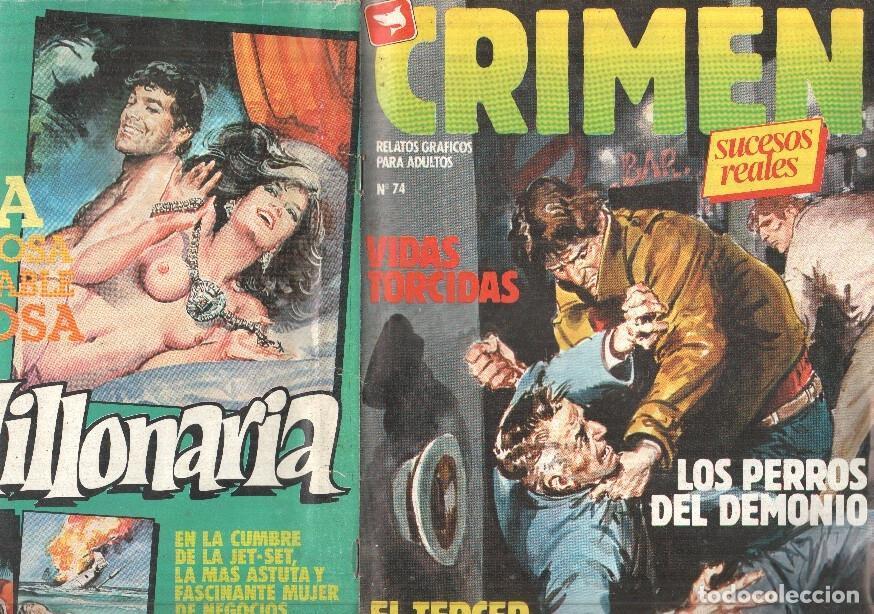 C&oacute;mics: Crimen de Ediciones Zinco numero 074: (numerado 1 en interior) - Varios - Foto 1