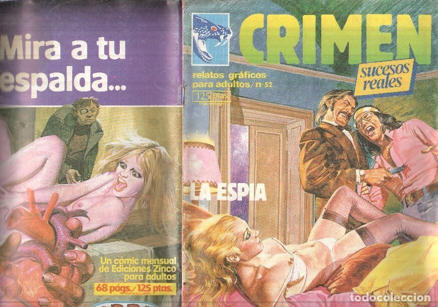 C&oacute;mics: Crimen de Ediciones Zinco numero 052: (numerado 1 en interior) - Varios - Foto 1
