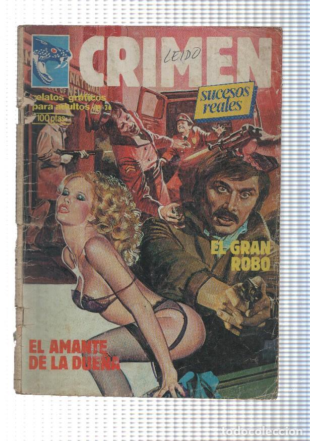 C&oacute;mics: Crimen de Ediciones Zinco numero 036: (numerada 1 en interior) - Varios - Foto 1