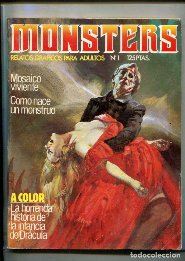 C&oacute;mics: Monsters numero 01 (numerado 1 en interior) - Varios - Foto 1