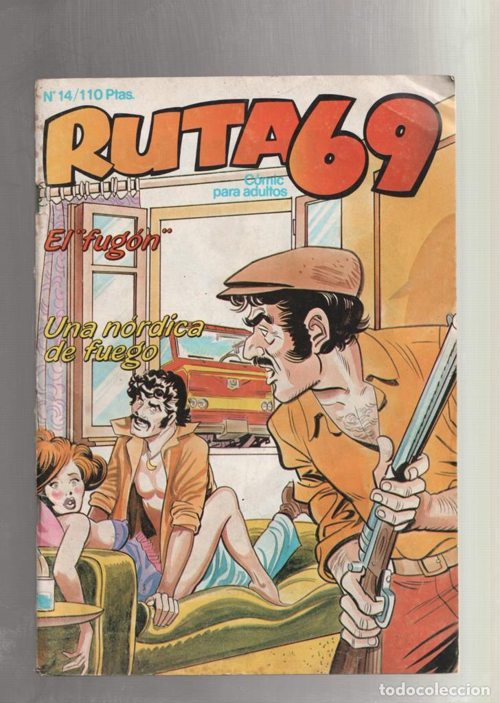 Comics: Ruta 69 numero 14: El camionero (numerado 1 en trasera) - Varios