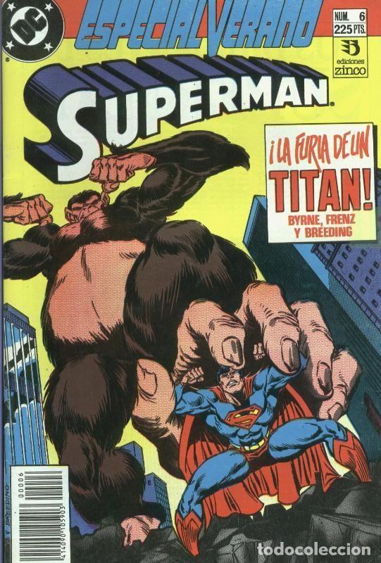 Fumetti: Superman especial Verano numerado 6: La furia de un titan: Lagrimas por Titano - John Byrne-Frenz-B