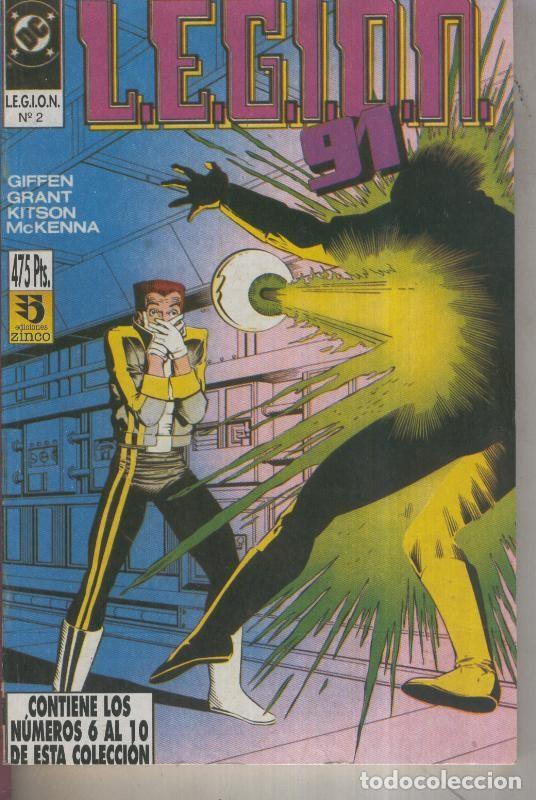 C&oacute;mics: Legion 91 retapado 06 al 10 - Giffen-Grant-Kitson