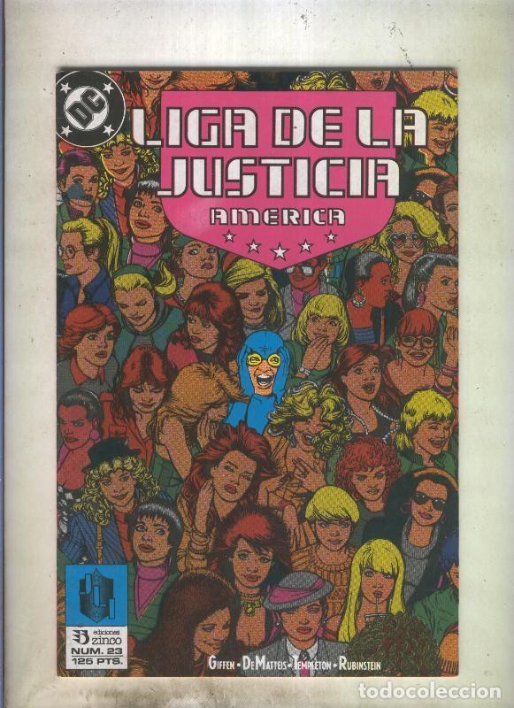 Comics: Liga de la Justicia America numero 23 (numerado 4 en trasera) - Varios