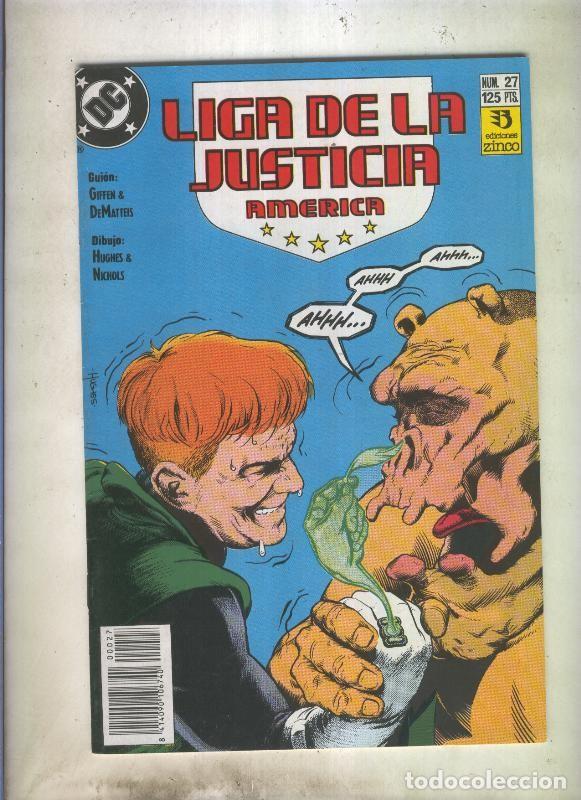Comics: Liga de la Justicia America numero 27 (numerado 3 en trasera) - Varios
