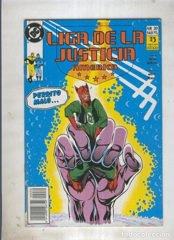 Comics: Liga de la Justicia America numero 30 (numerado 1 en trasera) - Varios