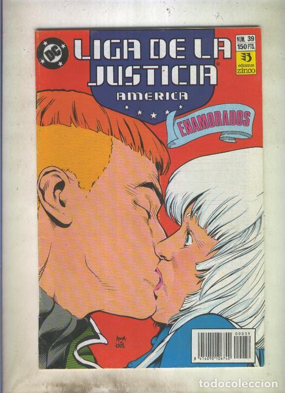 Comics: Liga de la Justicia America numero 39 (numerado 3 en trasera) - Varios