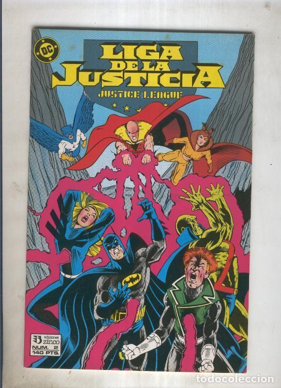 Fumetti: Liga de la Justicia America numero 02 (numerado 1 en trasera) - Varios