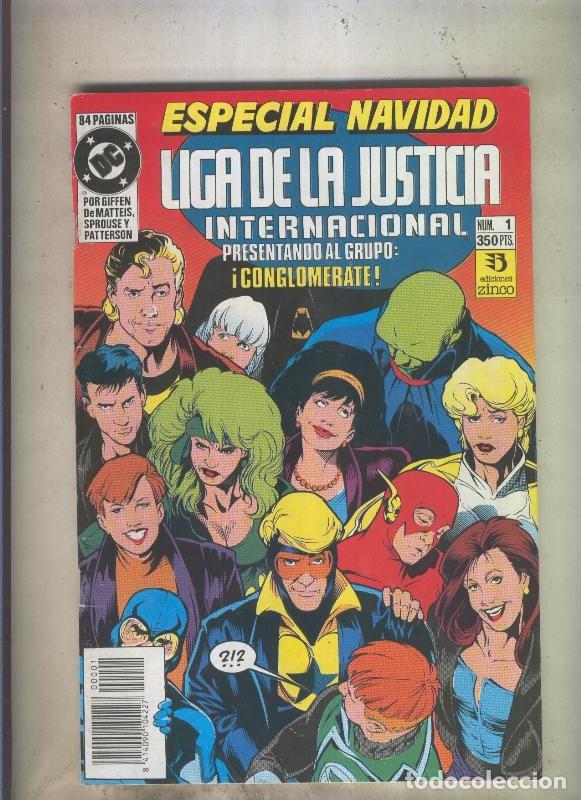 C&oacute;mics: Liga de la Justicia Internacional numero 1: especial navidad - Varios