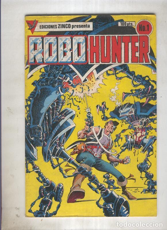 C&oacute;mics: Robo Hunter numero 1: Mi nombre es Sam Slade (numerado 2 en trasera) - Wagner-Ian Gibson-Jose Ferrer