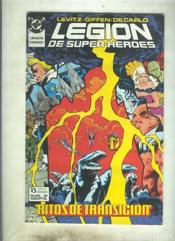 C&oacute;mics: Legion de Superheroes numero 18 (numerado 2 en trasera) - Varios - Foto 1