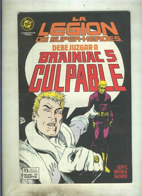 C&oacute;mics: Legion de Superheroes numero 17 (numerado 3 en trasera) - Varios - Foto 1