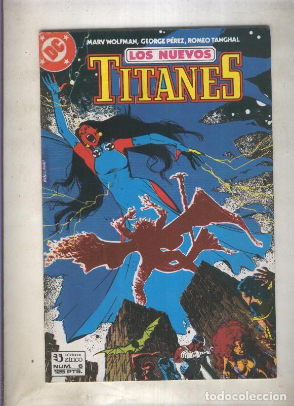 Comics: Nuevos Titanes volumen 2 numero 06 (numerado 2 en trasera) - George Perez