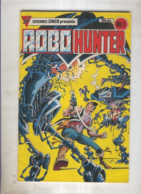 C&oacute;mics: Robo Hunter numero 1: Mi nombre es Sam Slade (numerado 3 en trasera) - Wagner-Ian Gibson-Jose Ferrer
