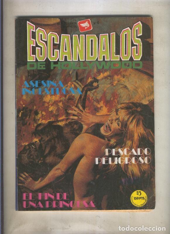 Comics: Escandalos de Hollywood numero 04 (numerado 1 en trasera) - Varios