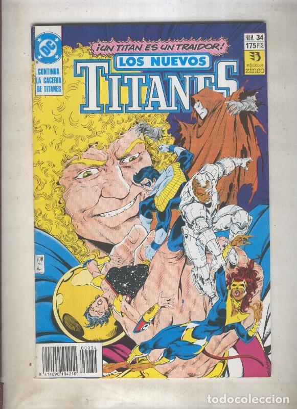 Comics : Nuevos Titanes volumen 2 numero 34 - George Perez
