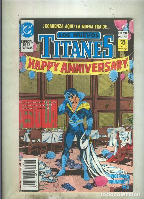 C&oacute;mics: Nuevos Titanes volumen 2 numero 28 - Varios - Foto 1