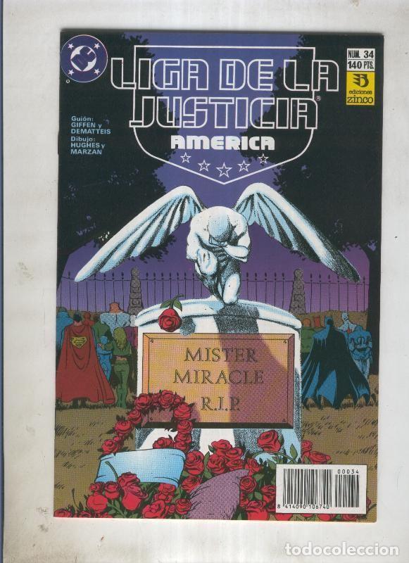 C&oacute;mics: Liga de la Justicia America numero 34 - Varios